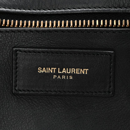 Small Calfskin Handbag - Black