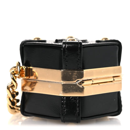 Calfskin Clutch Bag - Black