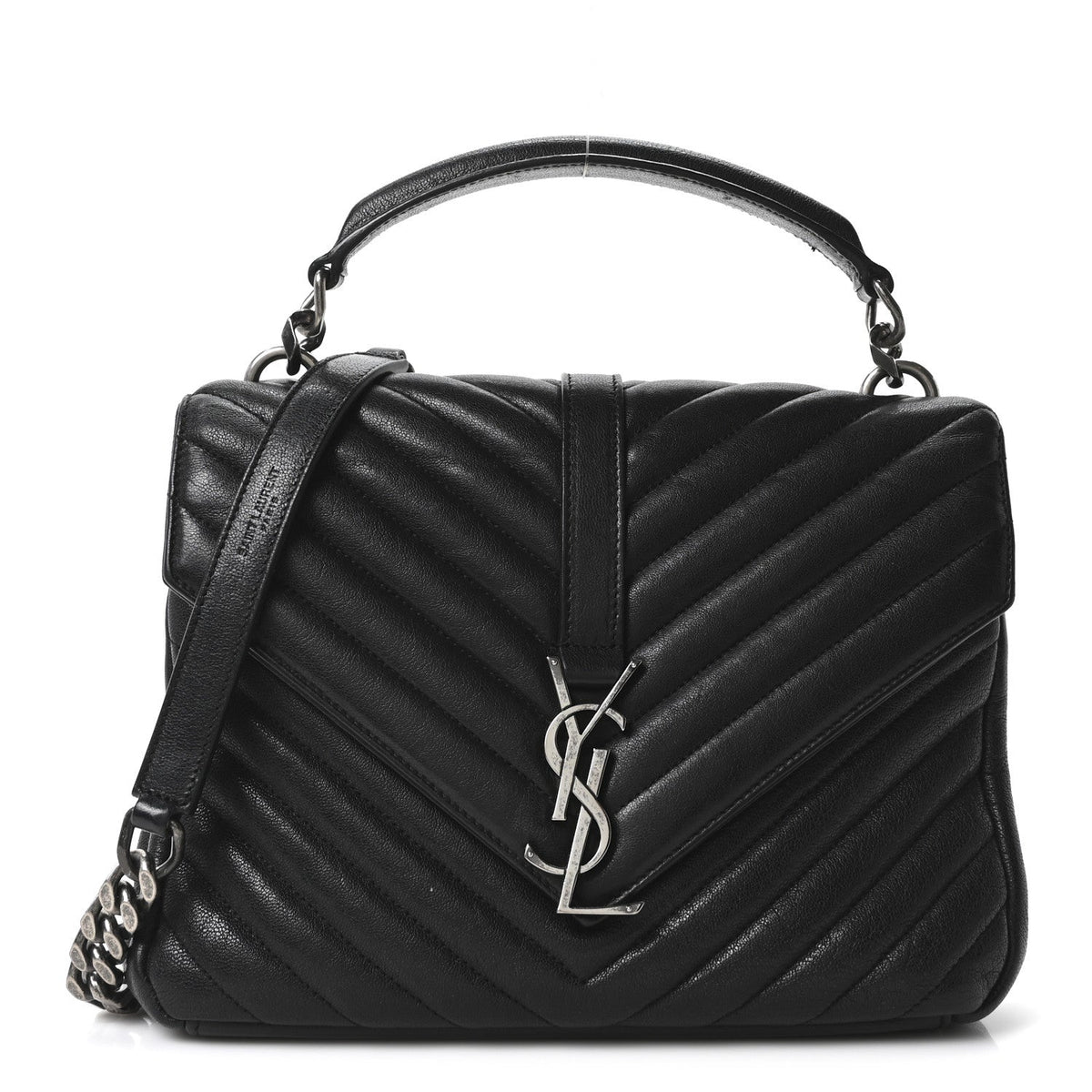 Medium Sheepskin Handbag - Black