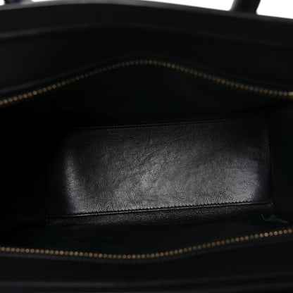 Nano Calfskin Travel Bag - White