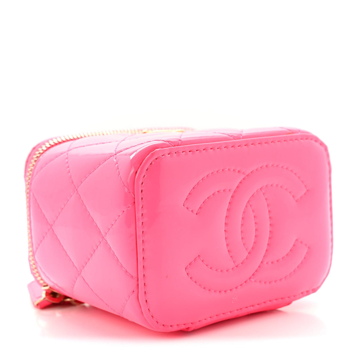 Mini Quilted Handbag - Pink