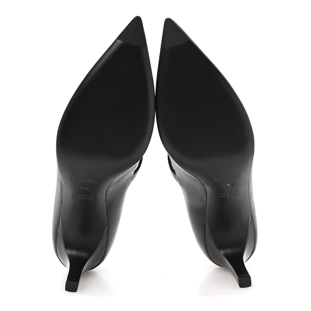 Hermes Nappa Kiara Kelly Women's Pumps Black