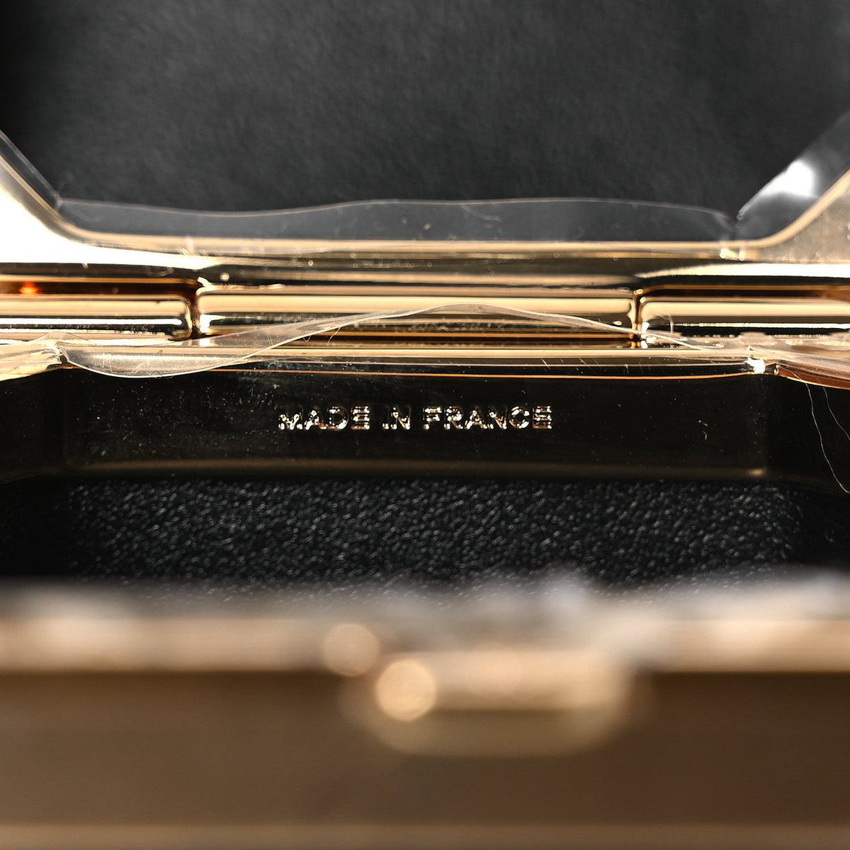 Calfskin Clutch Bag - Black