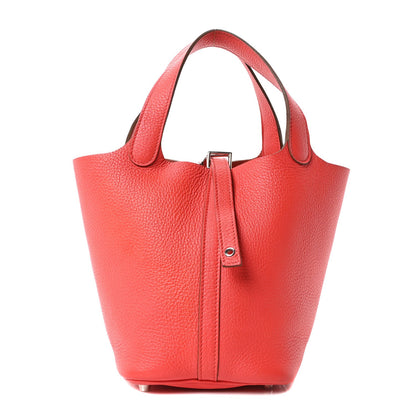 Taurillon Clemence Picotin Lock 18 Pm Ro Handbag