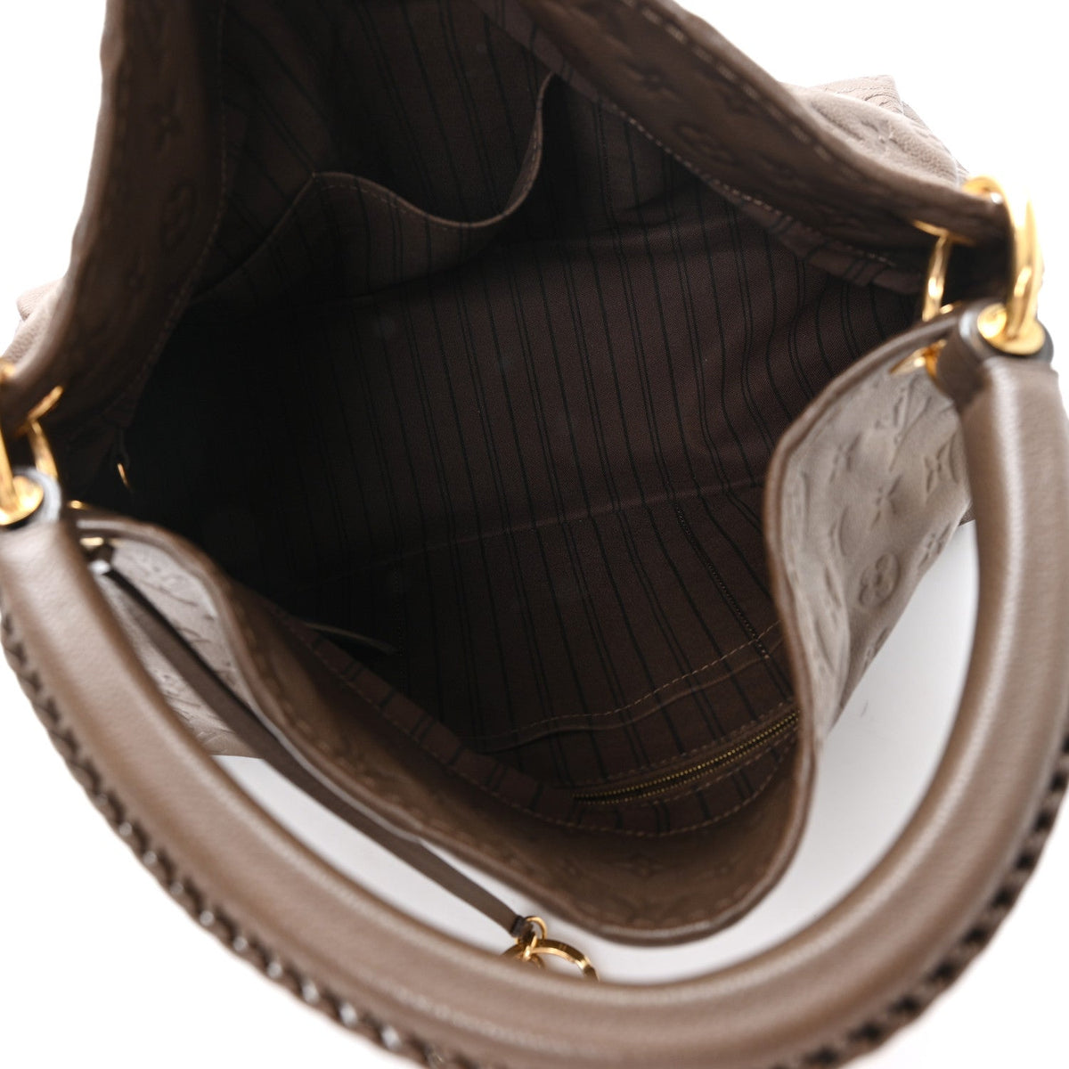 Empreinte Artsy Mm Taupe Glace Handbag