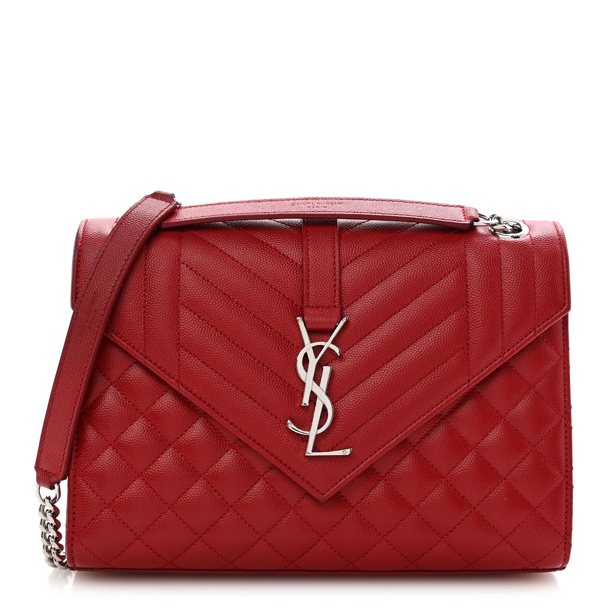 Medium Satchel Bag - Red