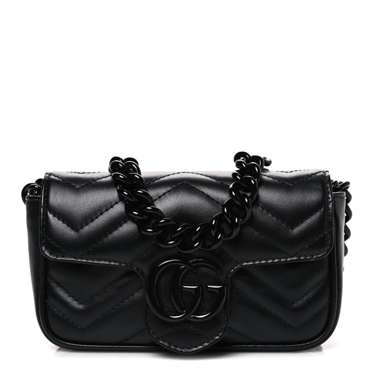 Calfskin Belt Bag - Black
