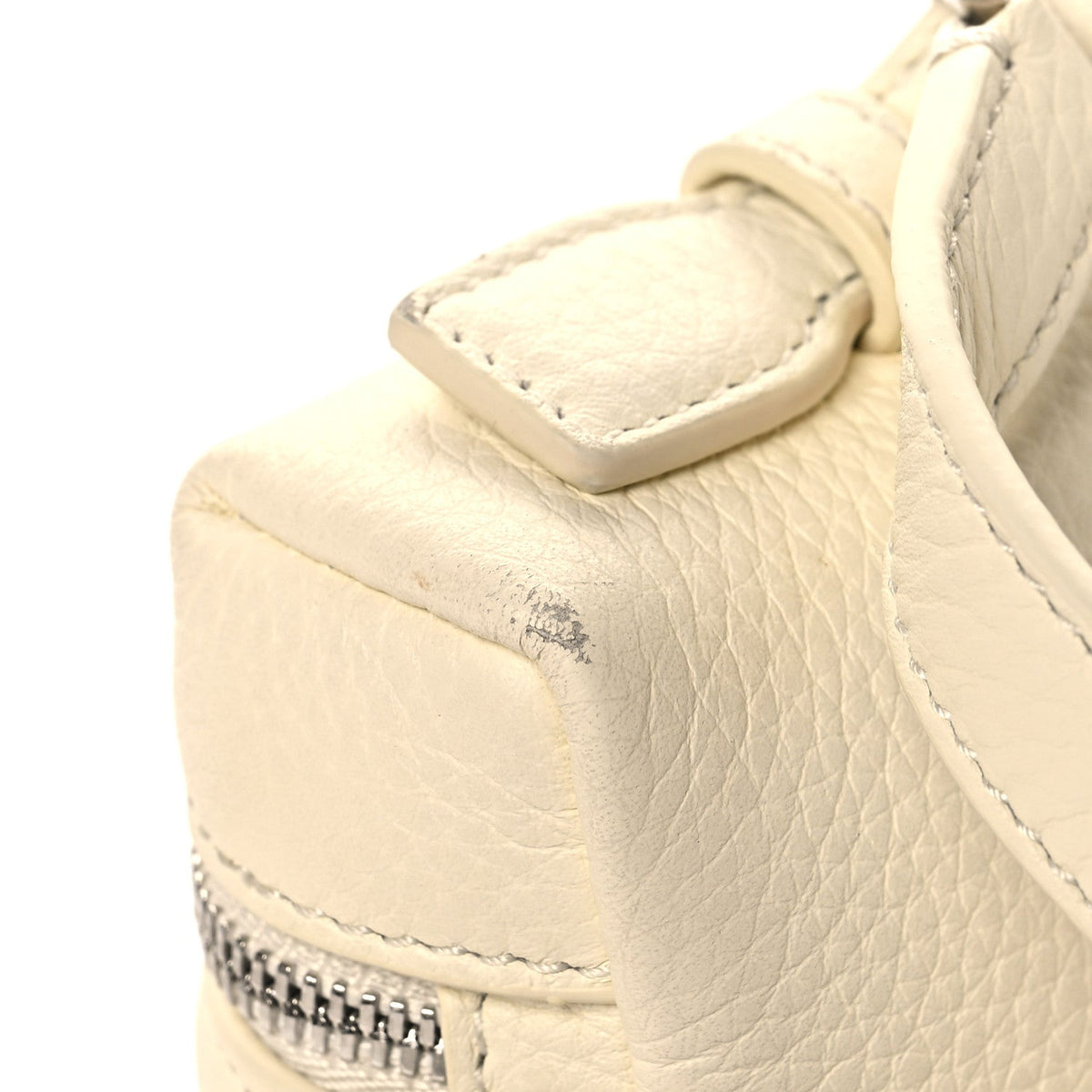 Calfskin Pouch - White