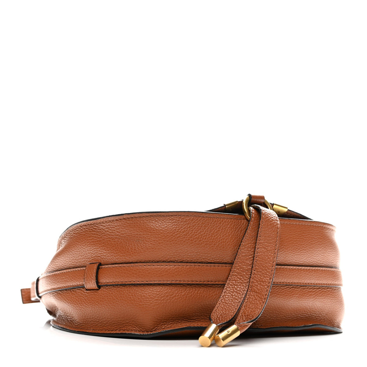 Medium Calfskin Crossbody Bag - Tan