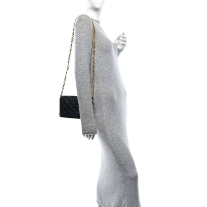 Lambskin Handbag - Black