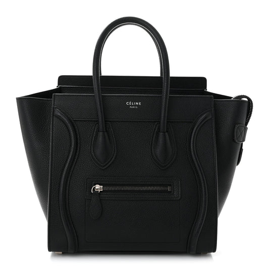 Calfskin Travel Bag - Black