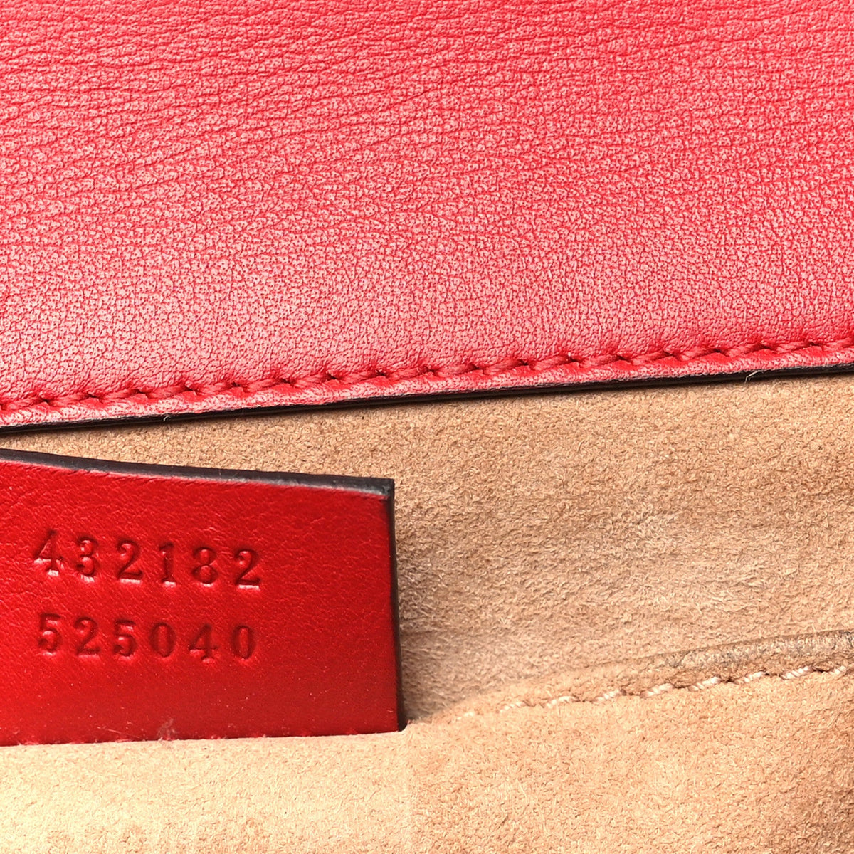Small Calfskin Shoulder Bag - Red
