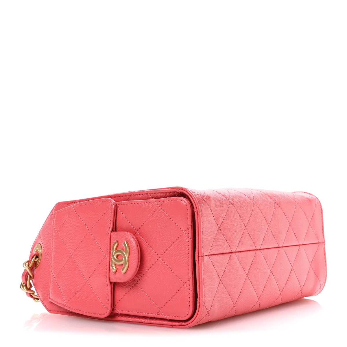 Mini Quilted Caviar Handbag