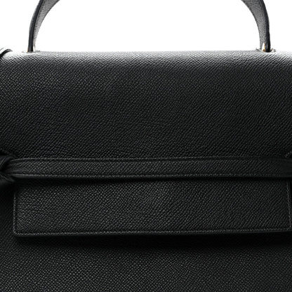Mini Calfskin Belt Bag - Black