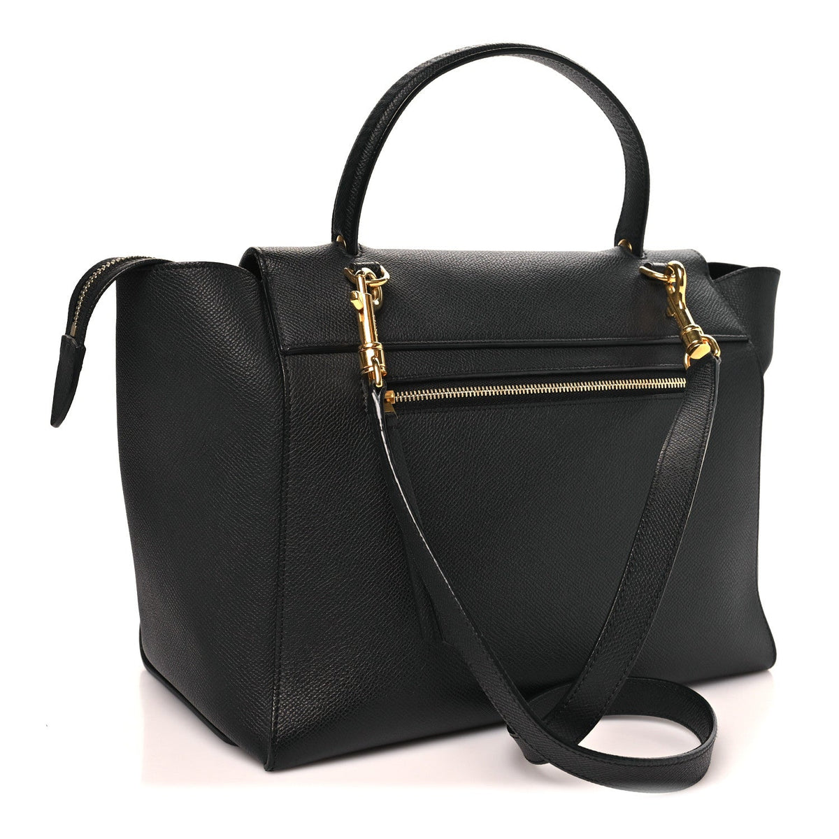 Mini Calfskin Belt Bag - Black