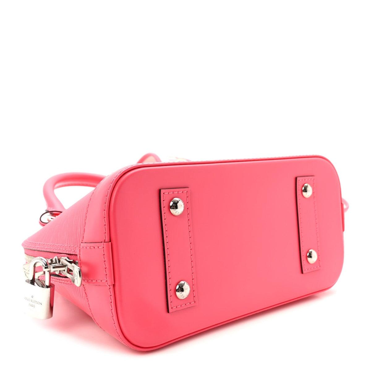 Epi Jacquard Alma Bb Dragon Fruit Handbag