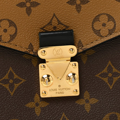 Reverse Monogram Pochette Metis Handbag