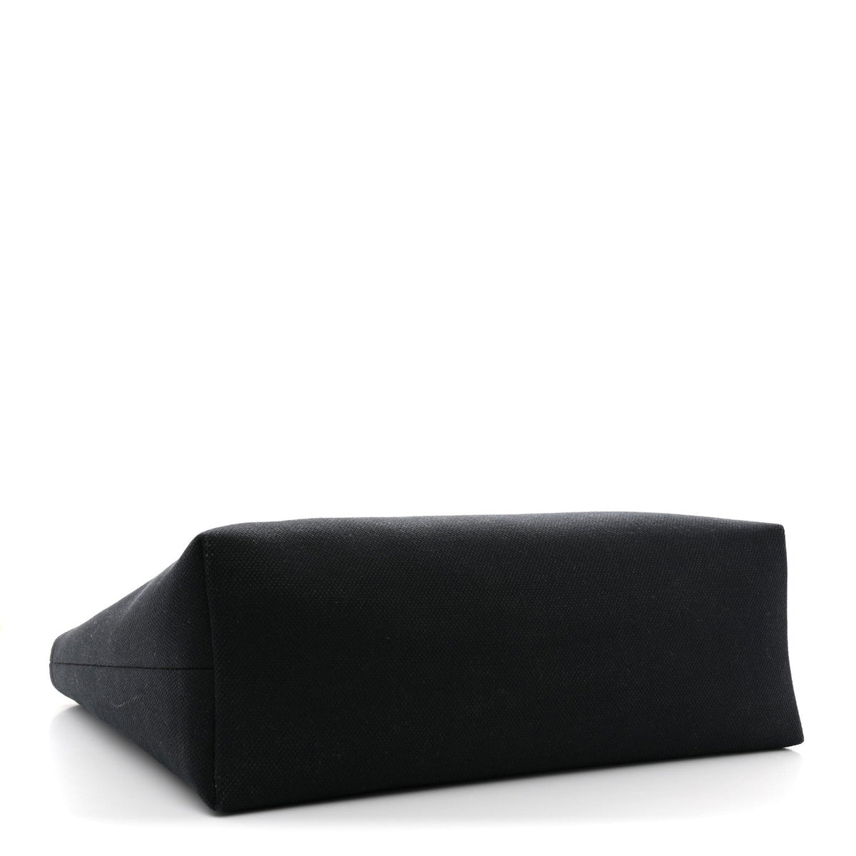 Calfskin Canvas Handbag - Black