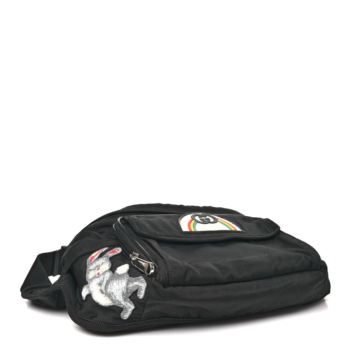 Nylon Belt Bag - Black