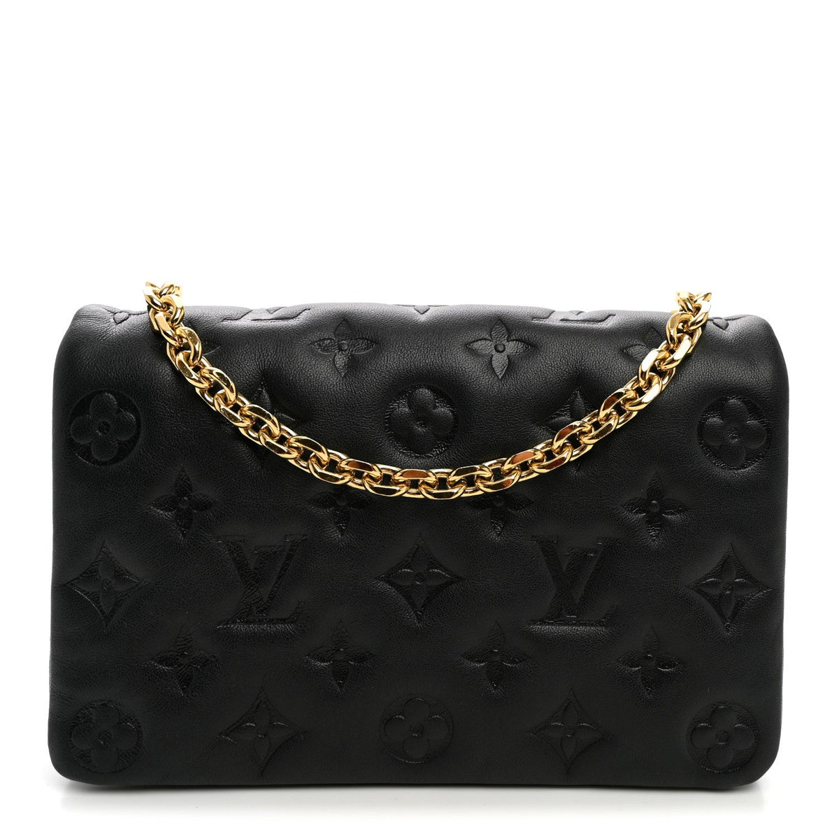 Lambskin Handbag - Black