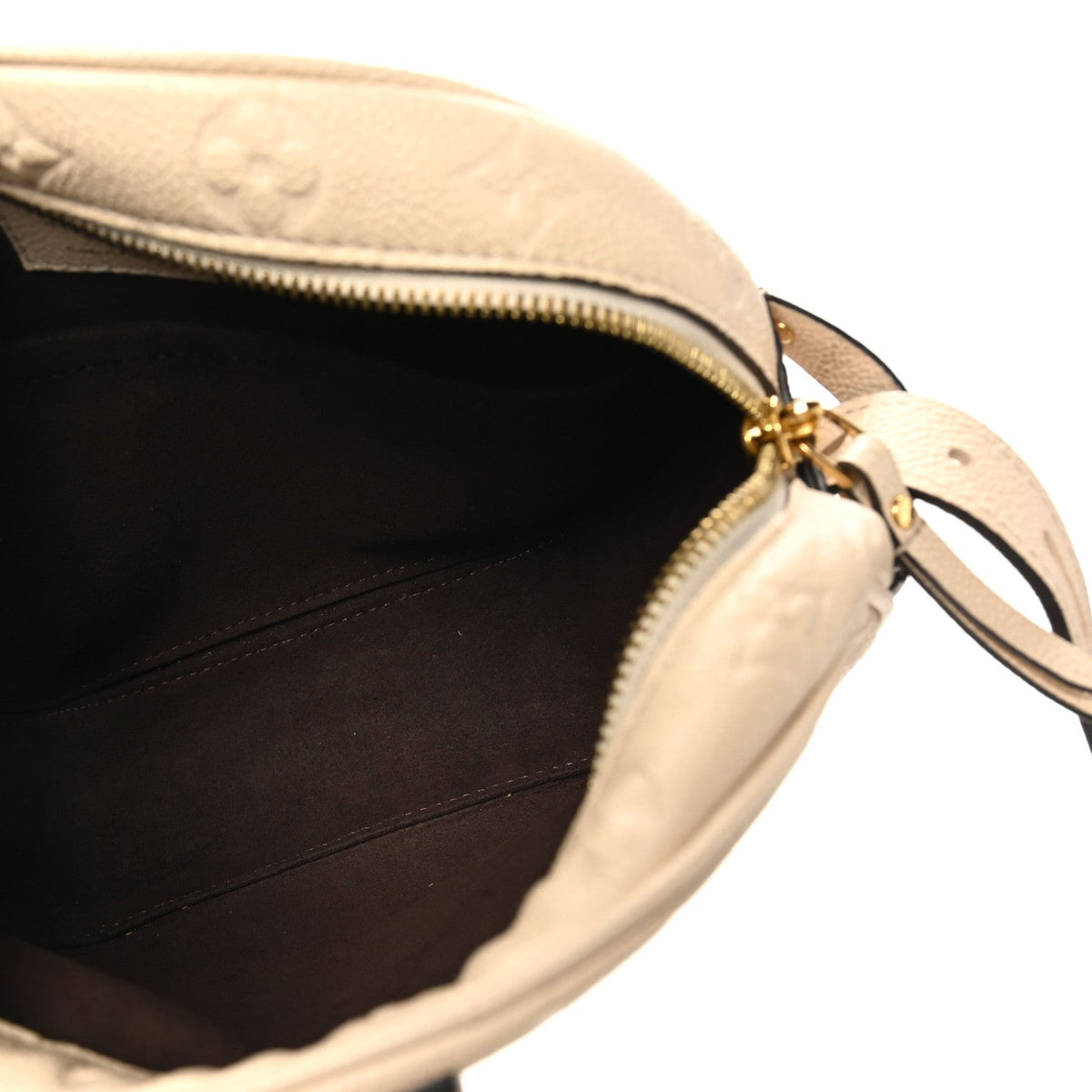 Empreinte Boite Chapeau Souple Mm Creme Handbag