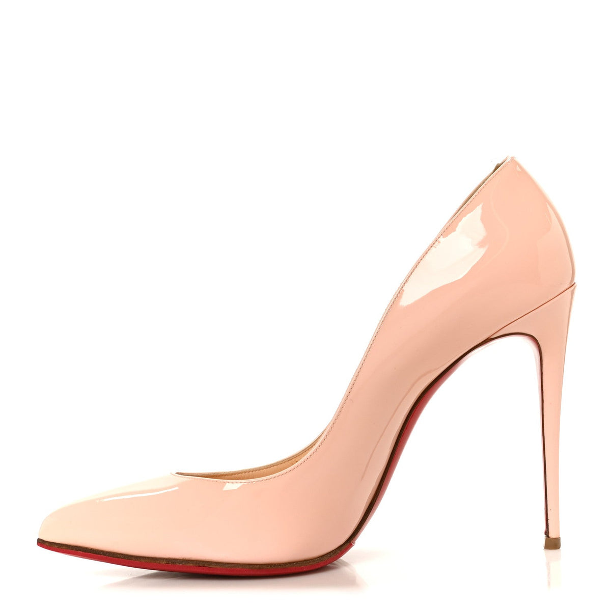 Christian Louboutin Patent Women's Pigalle Follies 100 Pumps 40 Pompadour