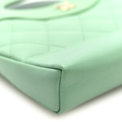 Nano Quilted Lambskin Handbag - Green