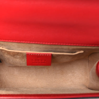Small Calfskin Shoulder Bag - Red