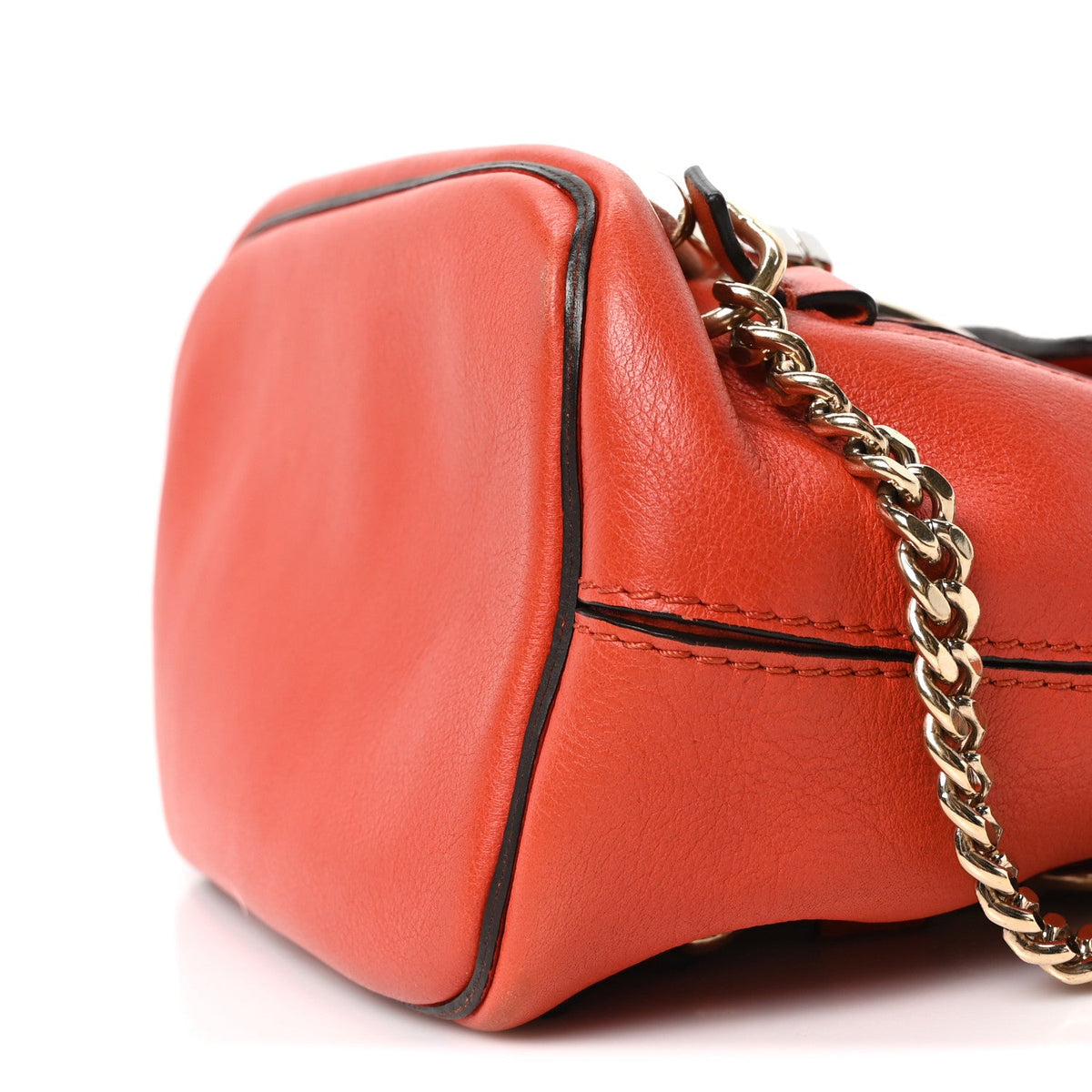 Mini Calfskin Suede Backpack - Red