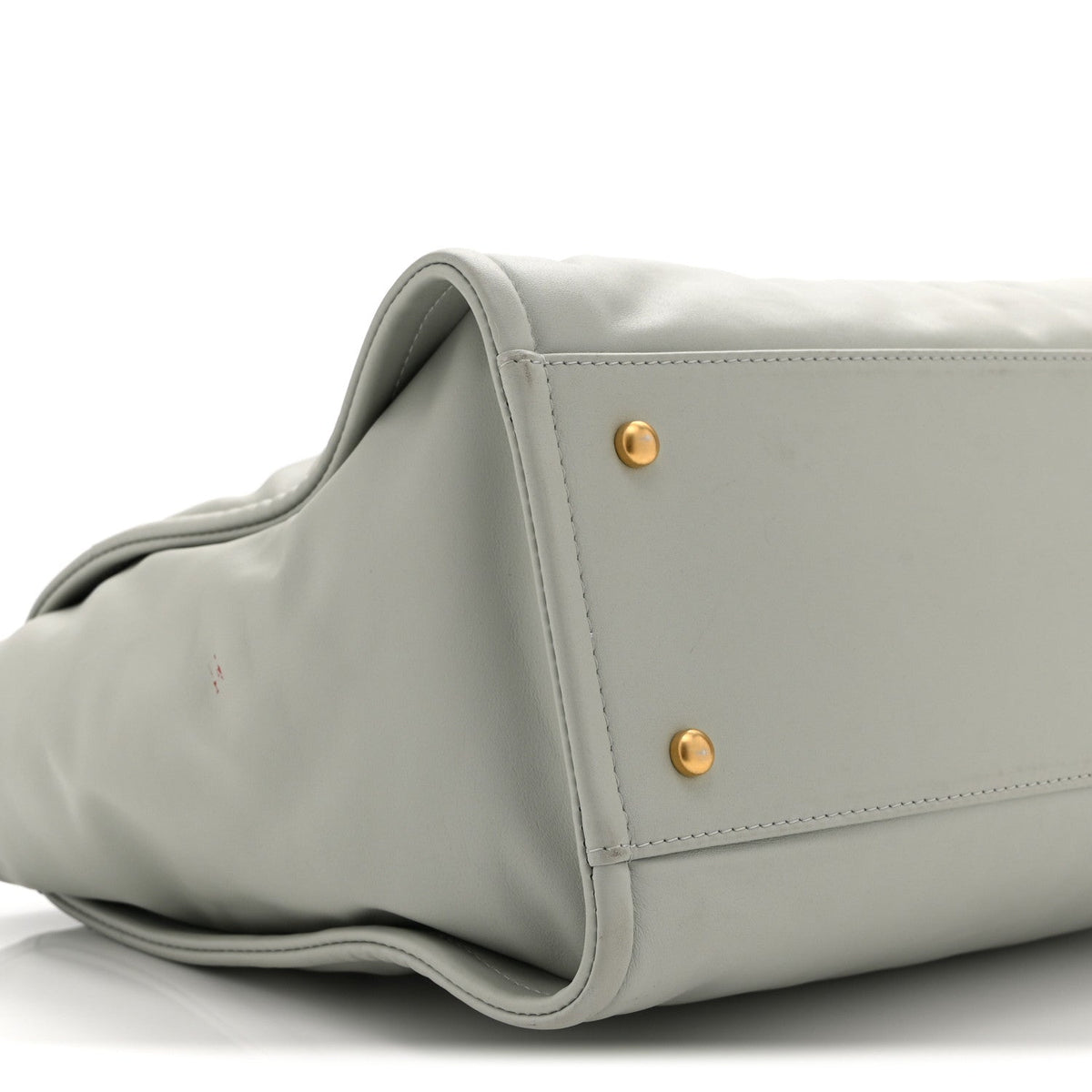 Small Calfskin Tote Bag - Grey