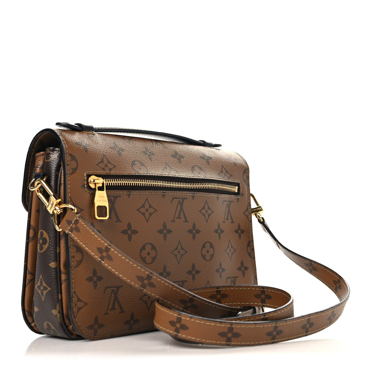 Reverse Monogram Pochette Metis Handbag
