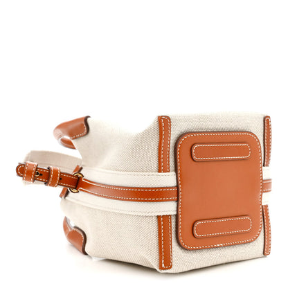 Calfskin Handbag - Natural