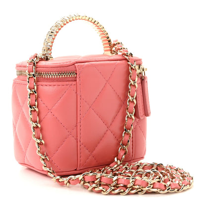 Mini Quilted Lambskin Handbag