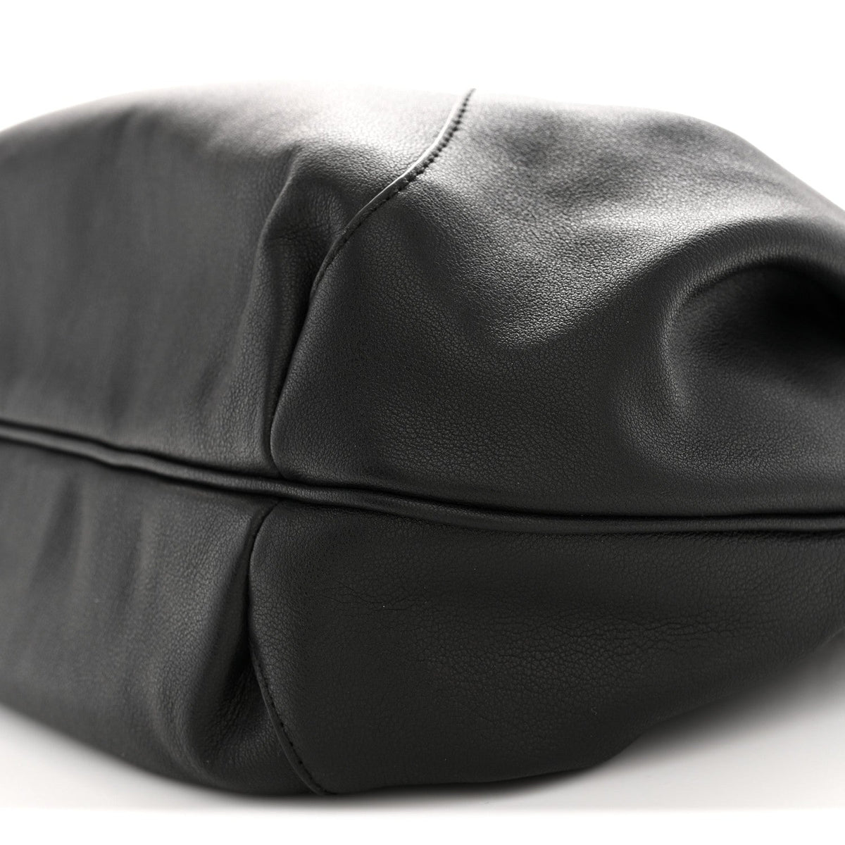 Small Calfskin Handbag - Black