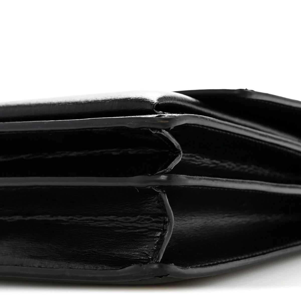 Medium Calfskin Satchel Bag - Black