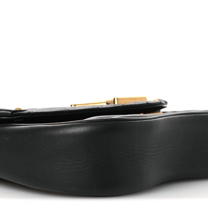 Calfskin Handbag - Black