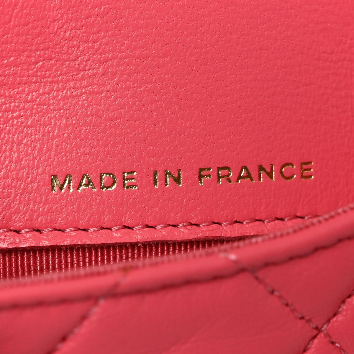 Mini Quilted Lambskin Belt Bag - Pink