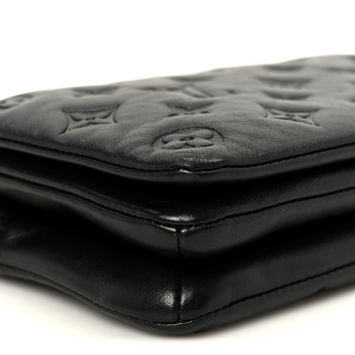 Lambskin Handbag - Black