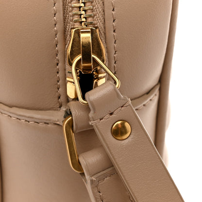 Calfskin Crossbody Bag - Beige