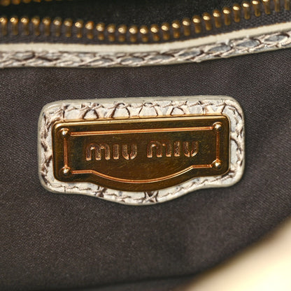 Small Hobo Bag - Beige