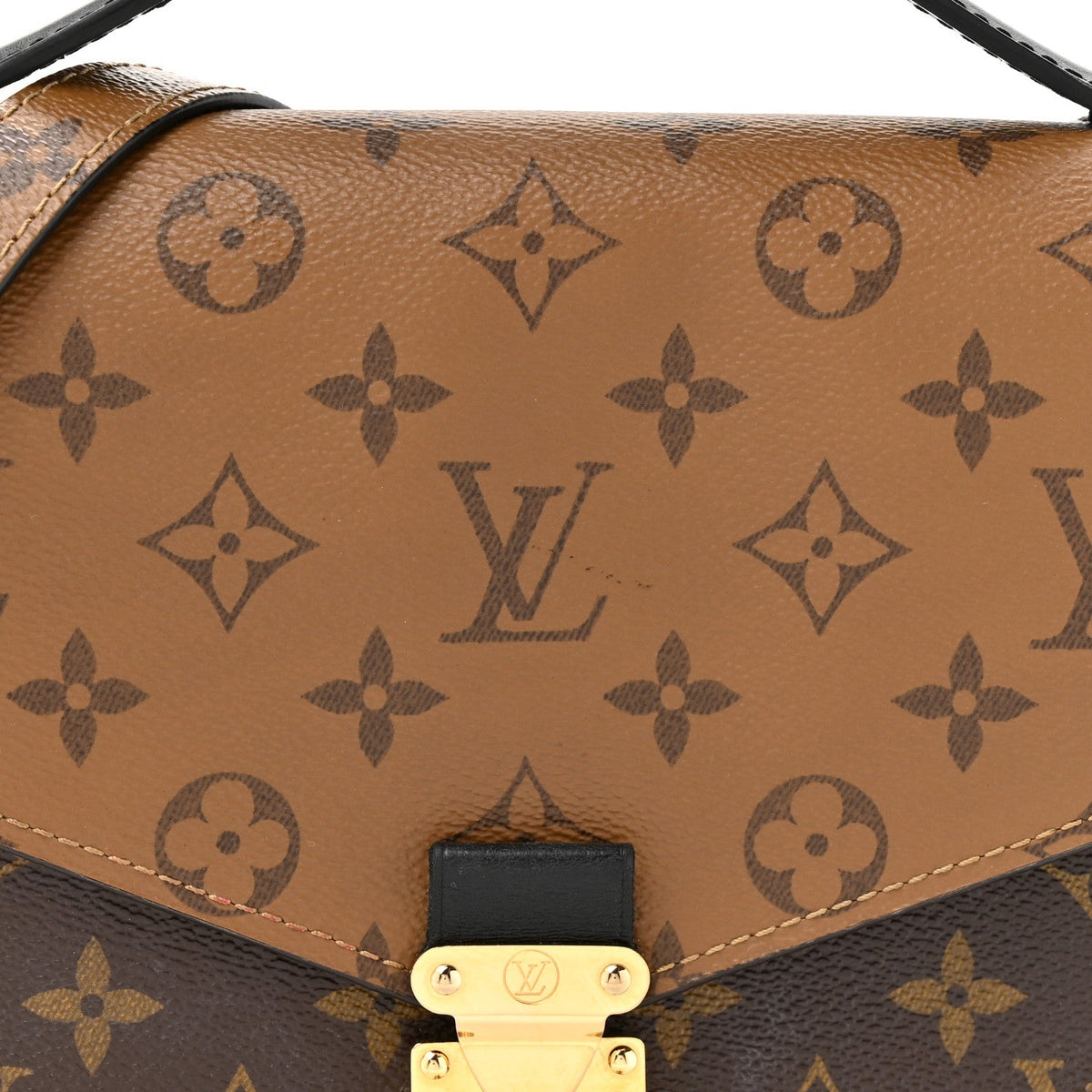 Reverse Monogram Pochette Metis Handbag