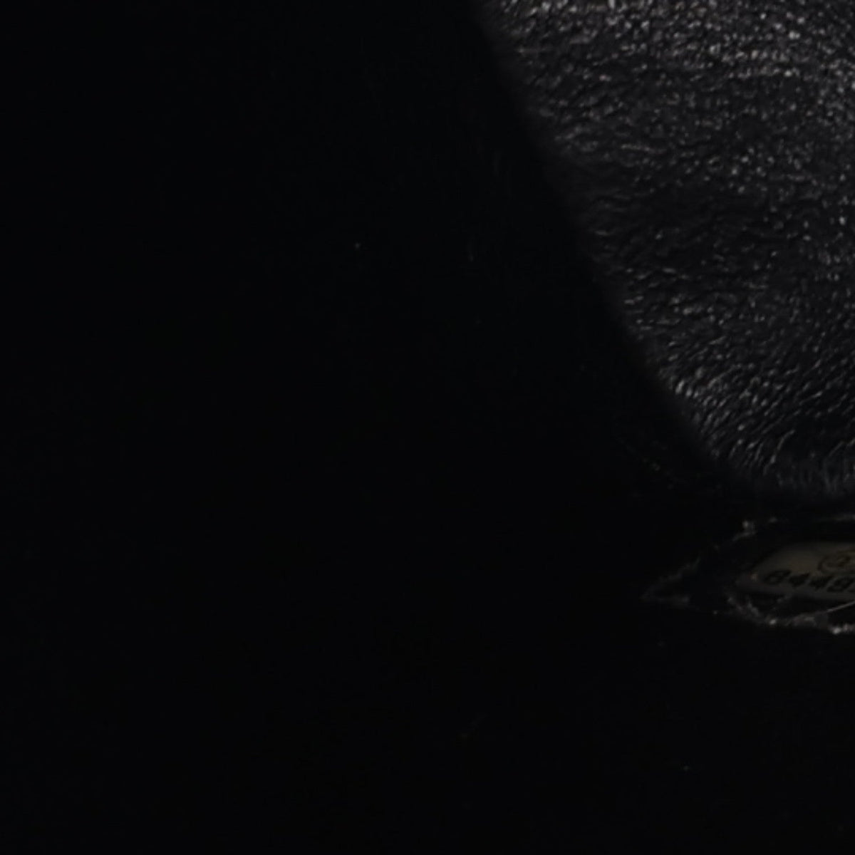 Quilted Caviar Tote Bag - Black