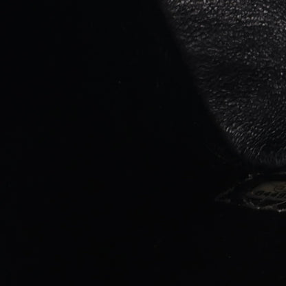 Quilted Caviar Tote Bag - Black