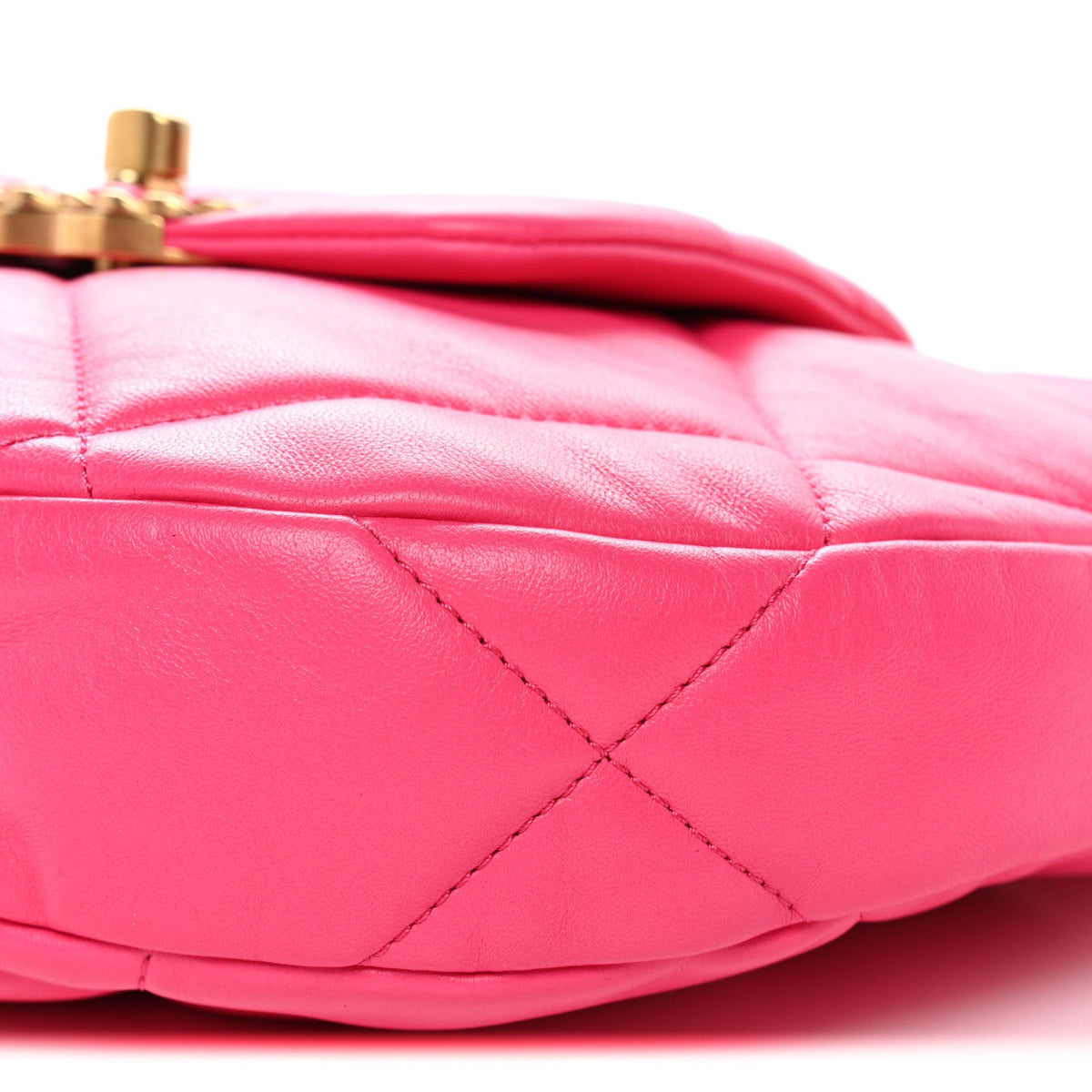 Quilted Lambskin Hobo Bag