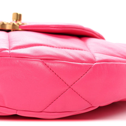 Quilted Lambskin Hobo Bag