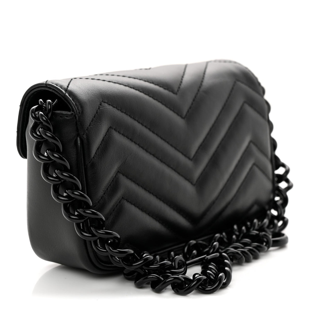 Calfskin Belt Bag - Black