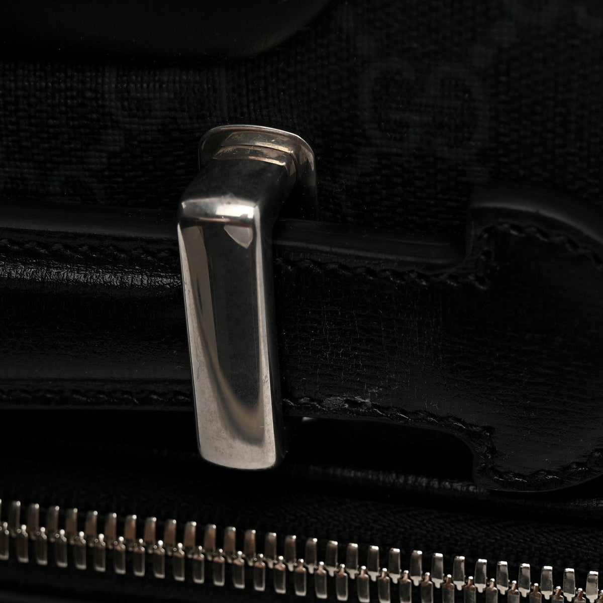 Small Calfskin Handbag - Black
