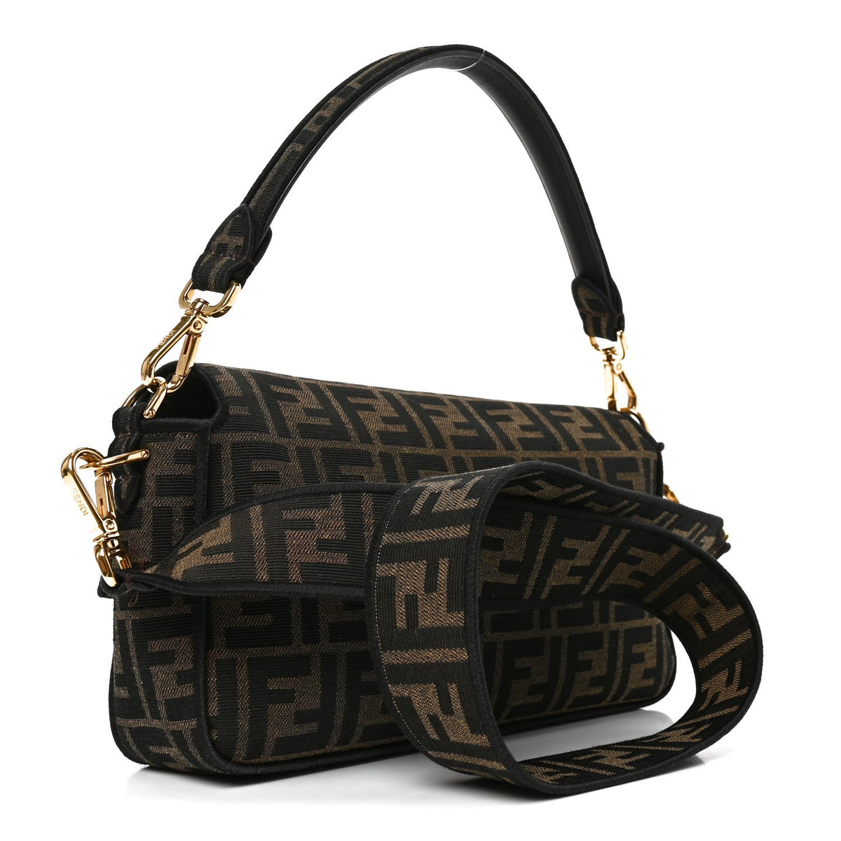 Medium Fabric Handbag - Black