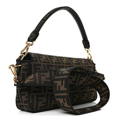 Medium Fabric Handbag - Black
