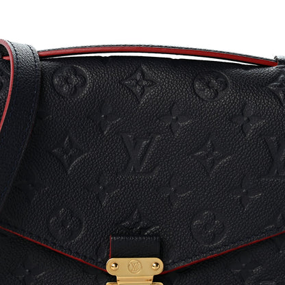 Empreinte Pochette Metis Marine Rouge Handbag